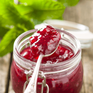 canned berry sugar free jelly finish recipe